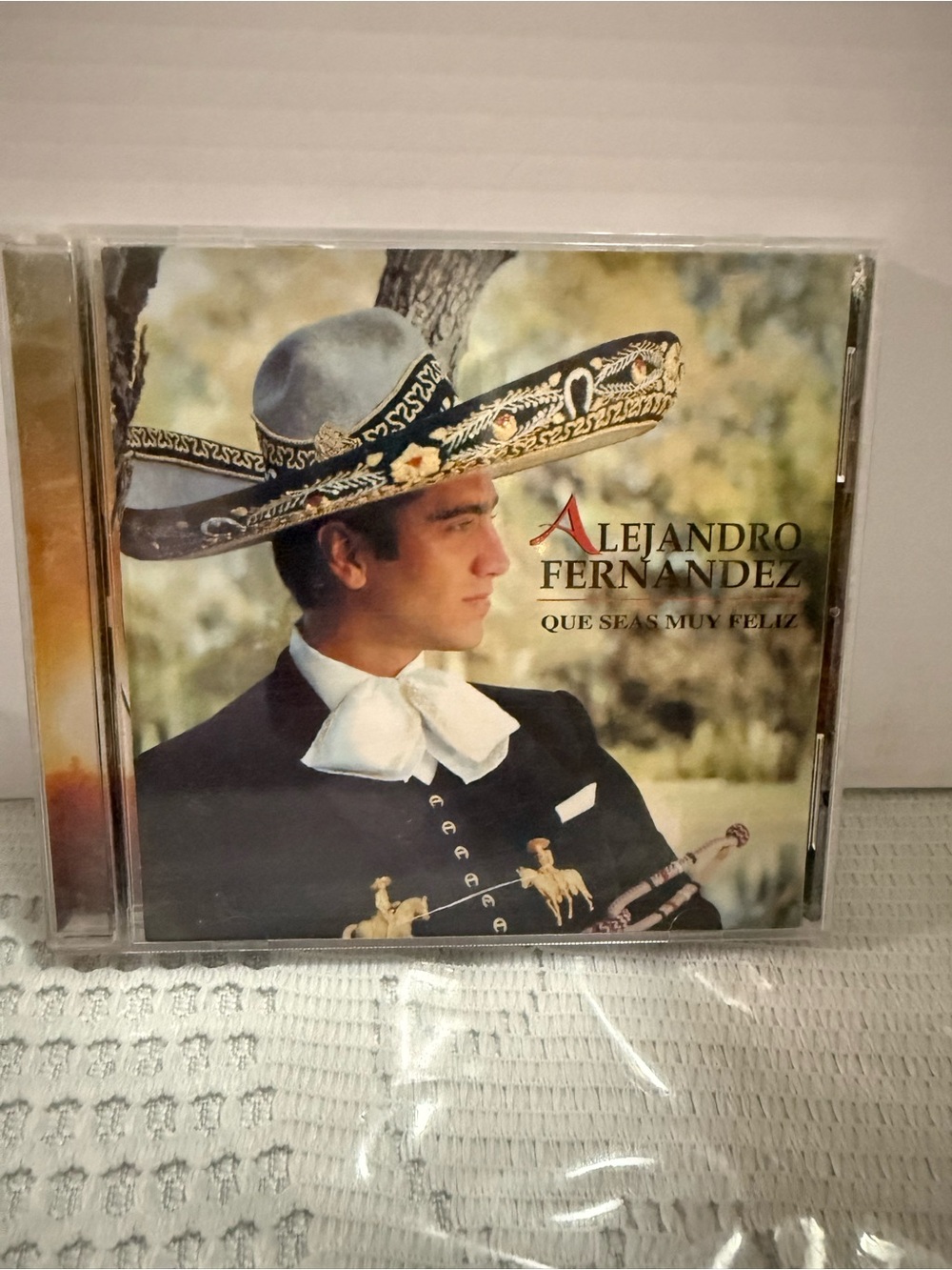 Alejandro Fernandez Charro Hat CD - Gray